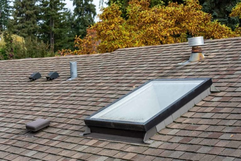 roof vents and roof skylight