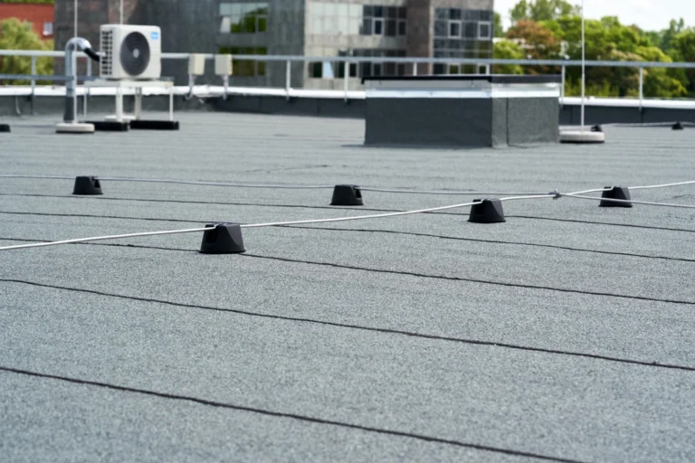 shingles on a flat roof should i install shingle