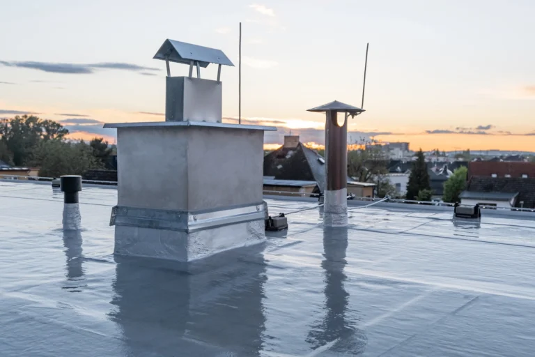 rubber roof view