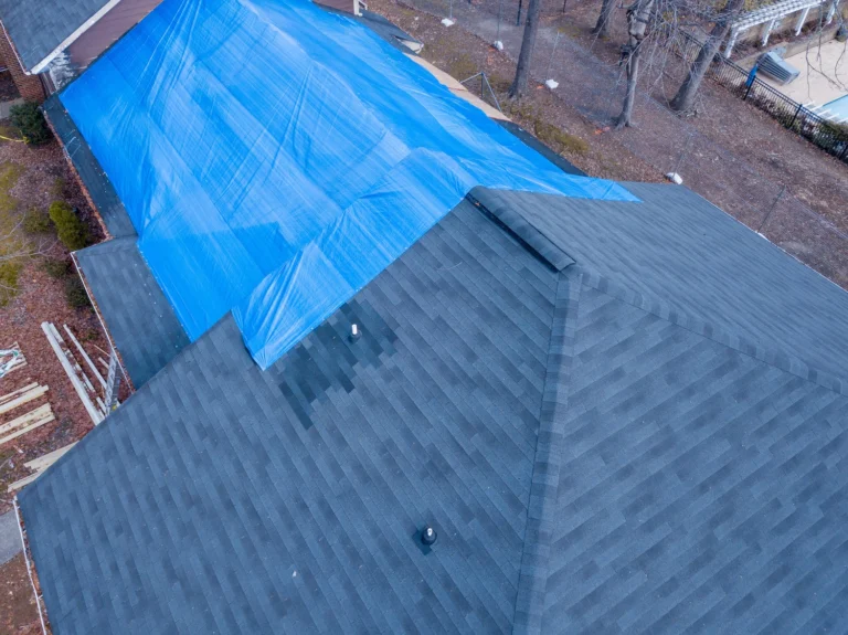roof trap top view