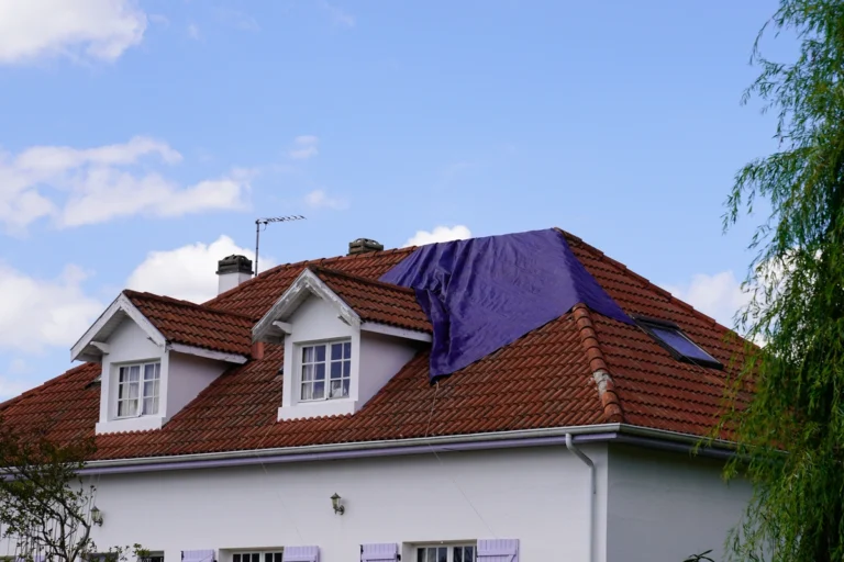blue tarp temporary repairs